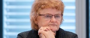Maria Nooke, Beauftragte des Landes Brandenburg zur Aufarbeitung der Folgen der kommunistischen Diktatur, aufgenommen in der Landtagssitzung während der von der SPD beantragten Aktuellen Stunde zum Thema «Wirtschaft stärken, Unternehmen unterstützen».