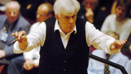 Von 2004 bis 2011 leitete Dohnanyi das NDR-Symphonieorchester, das heute NDR Elbphilharmonie Orchester heißt. (Archivbild)