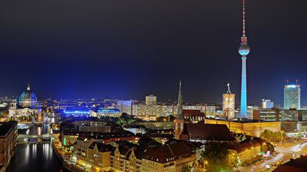 Berlin bei Nacht. (Symbolbild)