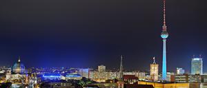 Berlin bei Nacht. (Symbolbild)