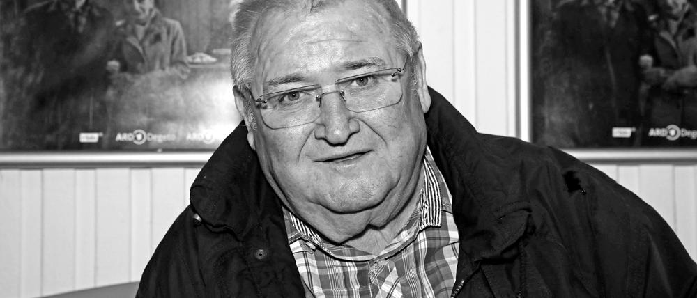 Der Schauspieler Horst Krause 2022 in Berlin.