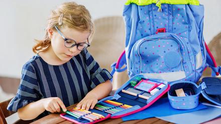 Die Material-Liste: Pflichtbewusst abarbeiten, damit das Kind zum Schulbeginn gut ausgestattet ist