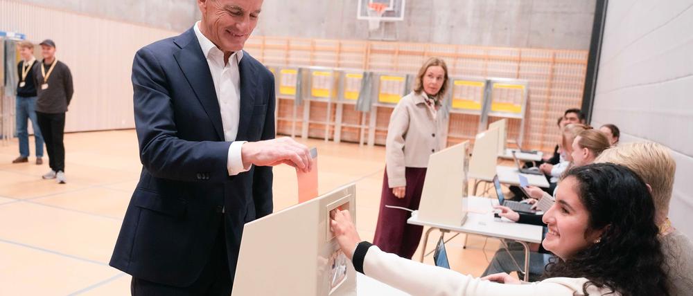 Støre hat gute Chancen auf eine weitere Amtszeit als Ministerpräsident. 