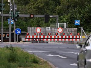 Der Tiergartentunnel in Berlin.