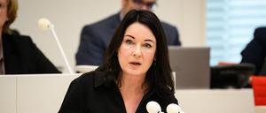 Brandenburgs Gesundheitsministerin Britta Müller, ehemals SPD-Mitglied, ist in das BSW eingetreten. (Archivbild)