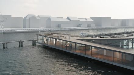 Wilk Salinas Architekten gestalten das Museum am Grenzsteg in Alt-Treptow"
Foto: Wilk Salinas Architekten/XOIO