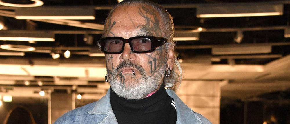 Sven Marquardt bei der Haderlump Fashion Show 