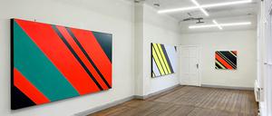 Blick in die neuen Berliner Räume der Galerie Walter Storms.