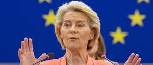 Die Präsidentin der Europäischen Kommission: Ursula von der Leyen