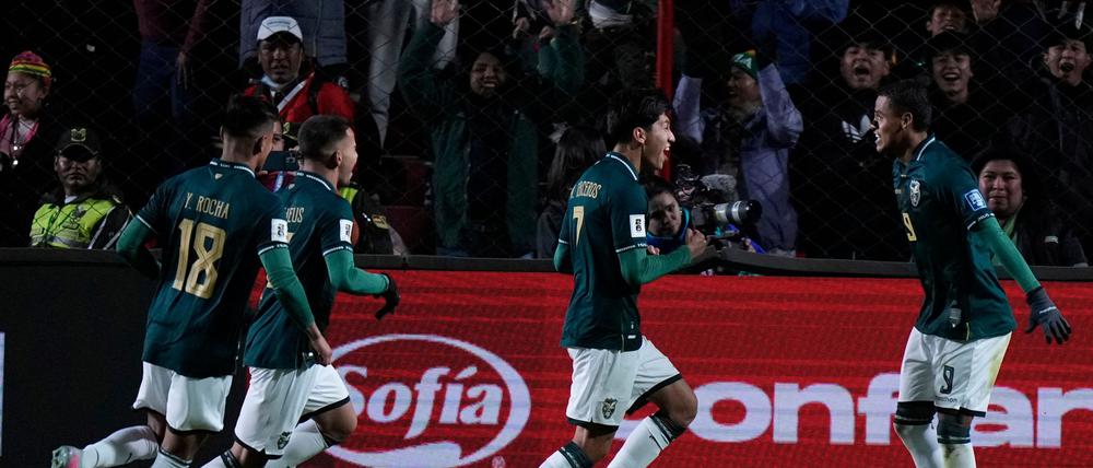 Bolivien holt sich den letzten verbliebenen Platz für die WM-Playoffs in Südamerika.