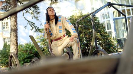 Im sächsischen Radebeul erfand der Wild-West-Aficionado Karl May seinen prominentesten Helden, den Häuptling Winnetou.