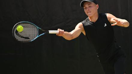 Ist erstmals für das Davis-Cup-Team nominiert: der 17-jährige Justin Engel. (Archivbild)