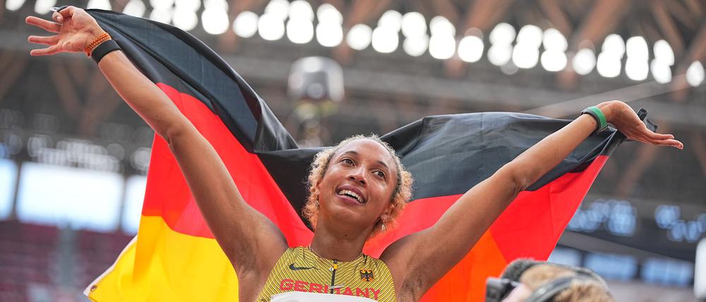 Wurde 2021 in Tokio Olympiasiegerin: Malaika Mihambo. (Archivbild)