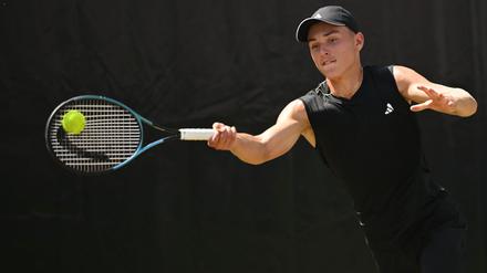 Justin Engel verfügt über „außergewöhnliches Potenzial“, wie sein Coach Philipp Kohlschreiber meint.