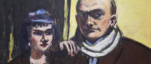 Max Beckmann: Doppelbildnis. Max and Mathilde Beckmann (1941)