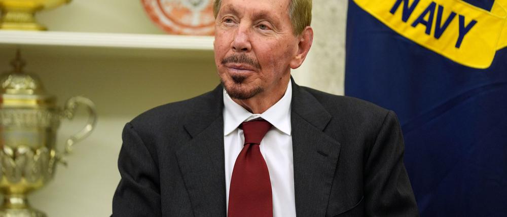 Larry Ellison gründete in den 70er Jahren die Software-Firma Oracle mit. (Archivbild)