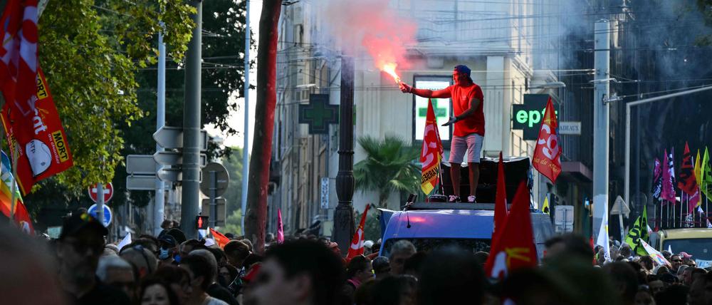 Proteste in Marseille.