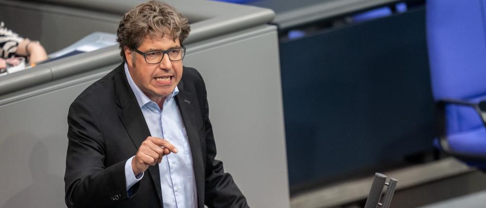 Michael Kellner (Bündnis90/Die Grünen) im Bundestag