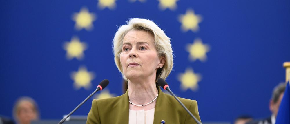 Die Erwartungen an die Rede der EU-Kommissionspräsidentin waren groß.