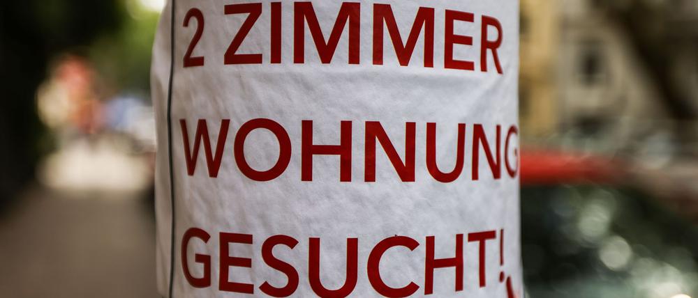 Kleine Wohnungen sind kaum zu finden.
