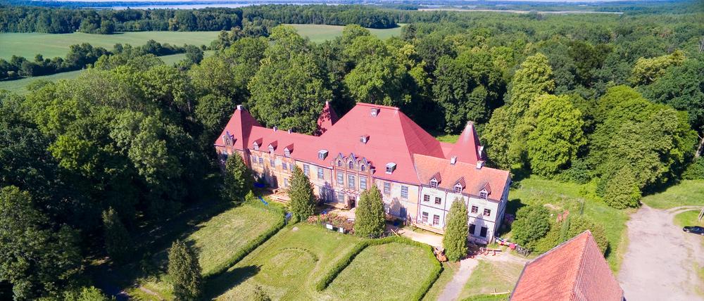 Schloss Sztynort in Polen.
