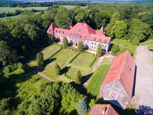 Schloss Sztynort in Polen.