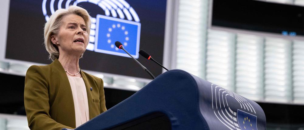 EU-Kommissionspräsidentin Ursula von der Leyen.
