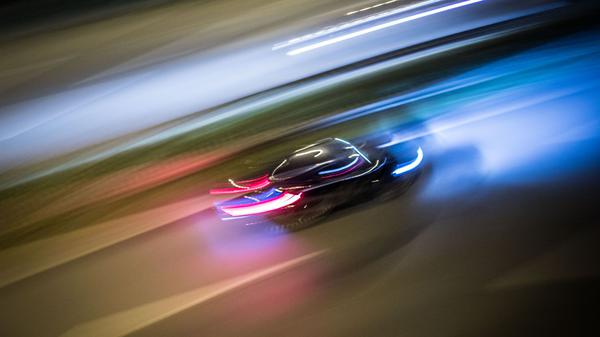 Ein Geisterfahrer hat auf der BAB111 einen Unfall gebaut.