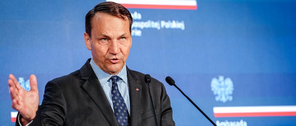 Radoslaw Sikorski, Außenminister von Polen