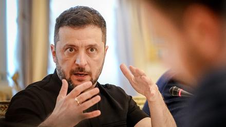 Wolodymyr Selenskyj, Präsident der Ukraine.