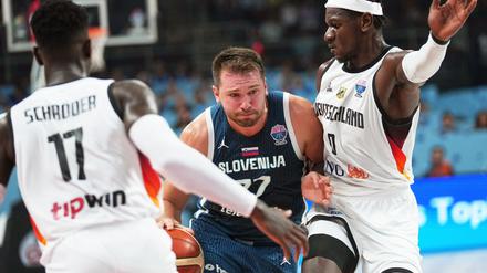Luka Doncic stellte die deutschen Basketballer vor riesige Probleme.