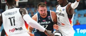 Luka Doncic stellte die deutschen Basketballer vor riesige Probleme.