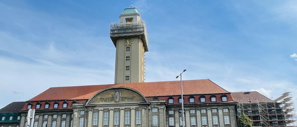 Das Rathaus Spandau.