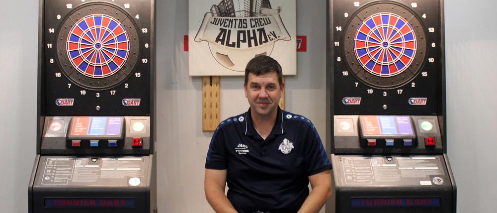 Mathias Peters, Vorstandsvorsitzender des Schlaatzer Sportvereins Juventas Crew Alpha.