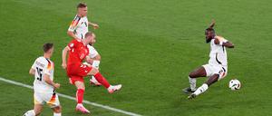 Christian Eriksen beim EM-Spiel gegen Deutschland.