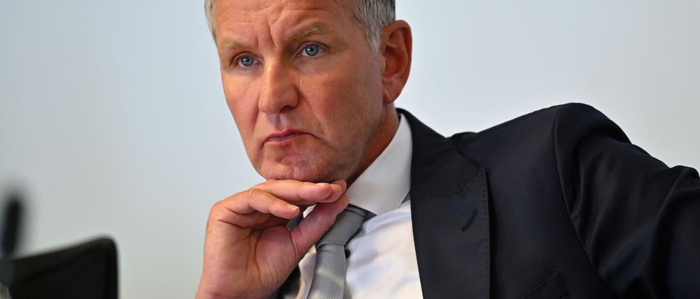 Björn Höcke, Fraktionschef der AfD-Fraktion im Thüringer Landtag.