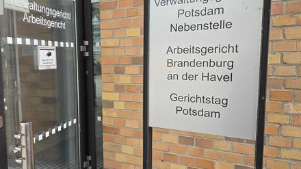 Gerichtsgebäude in Potsdam.