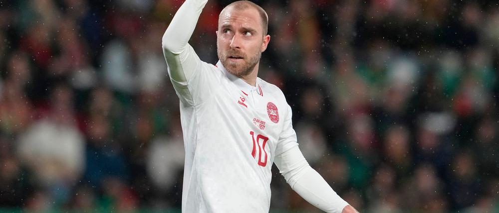 Der neue Wolfsburg-Spieler Christian Eriksen.