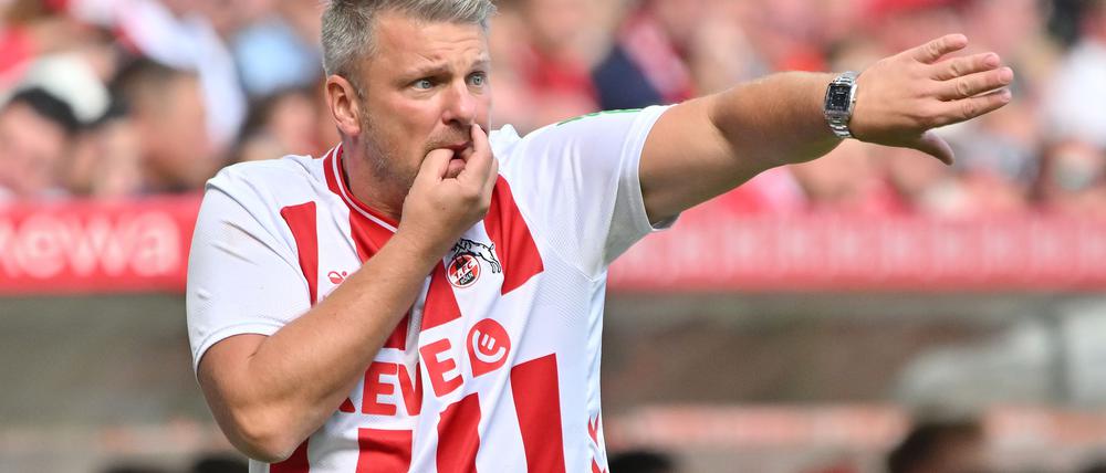 Kölns Trainer Lukas Kwasniok macht sich keine Gedanken wegen des Eriksen-Transfers zum VfL Wolfsburg