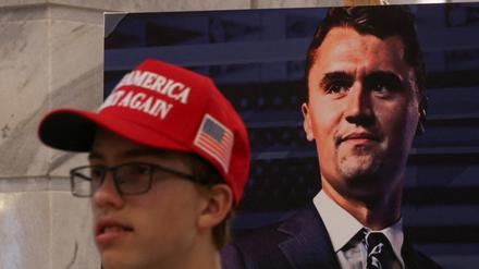 Charlie Kirk war ein Fixpunkt in der Welt von Donald Trump. 