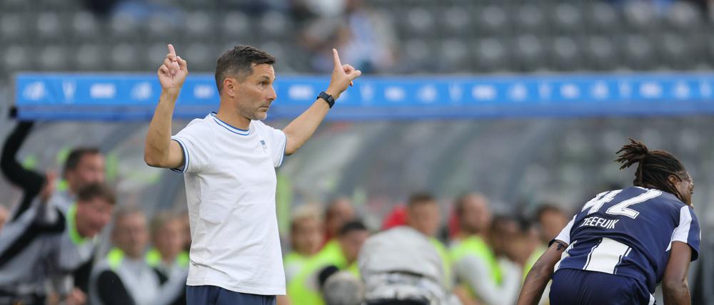 Stefan Leitl trifft mit Hertha auf seinen früheren Arbeitgeber.
