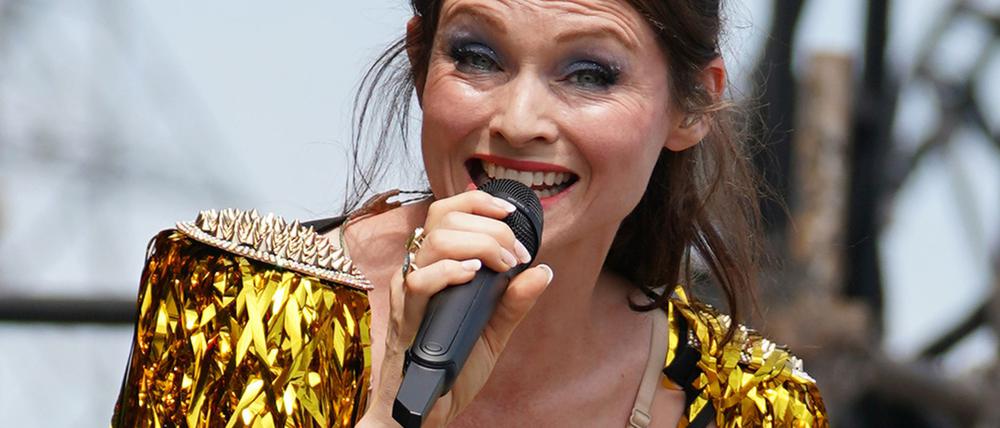 Mit ihrem neuen Album „Perimenopop“ ist Sophie Ellis-Bextor ab Ende September in Deutschland auf Tournee. (Archivbild)