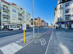 Die Klosterstraße in Berlin-Spandau.  
