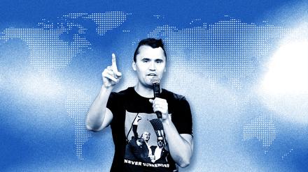 Charlie Kirk bei der Republican National Convention in Milwaukee im Juli 2024.