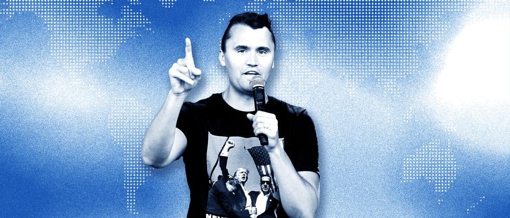 Charlie Kirk bei der Republican National Convention in Milwaukee im Juli 2024.