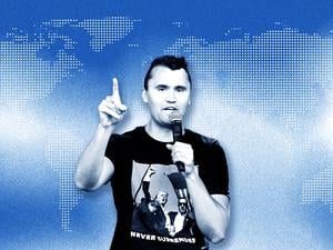 Charlie Kirk bei der Republican National Convention in Milwaukee im Juli 2024.