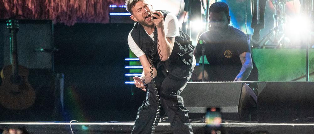 Hinter der Comic-Band Gorillaz verbergen sich der Blur-Sänger Damon Albarn und andere Künstler. (Archivbild)