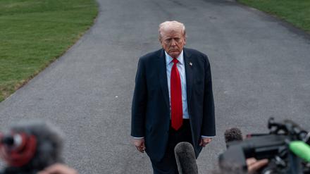 Präsident Trump beantwortete Fragen zu Kirks Ermordung.