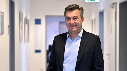 Tomislav Gmajnic ist der Geschäftsführer des Klinikums „Ernst von Bergmann“ in Potsdam.