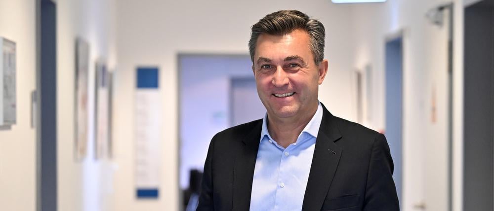 Tomislav Gmajnic ist der Geschäftsführer des Klinikums „Ernst von Bergmann“ in Potsdam.